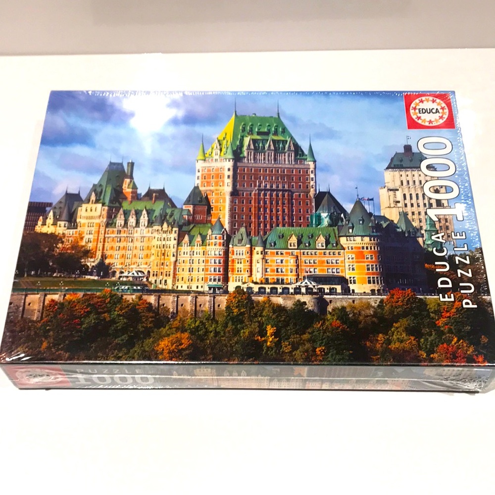 EDUCA Puzzle 1000 Chateau Frontenac Canada